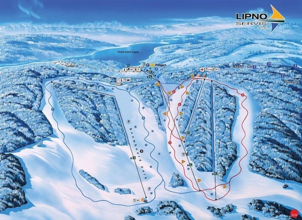 Ferienvilla Nimori Lipno nad Vltavou Exterior foto